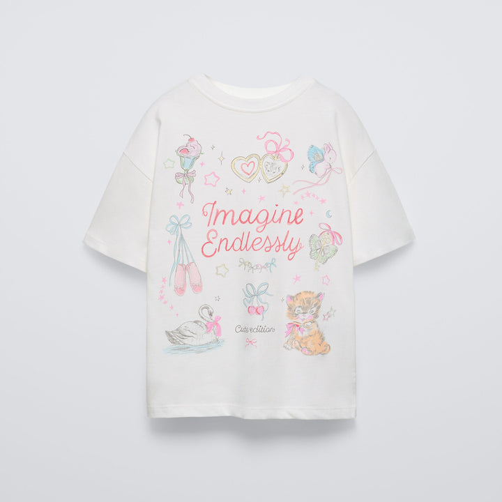 Moudda ZARA - T-shirt imprimé coquette - Tunisie 2