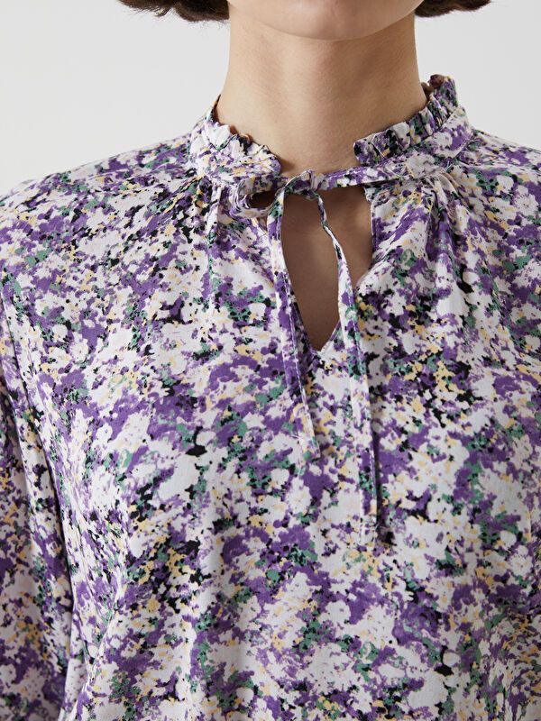 Moudda LC Waikiki - Chemise tissée imprimée cv à manches longues pour Femmes - Tunisie 3