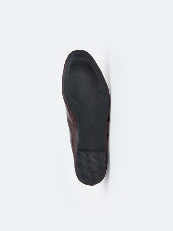Moudda LC Waikiki - Ballerines pour Femme couleur Bourgogne - Tunisie 4