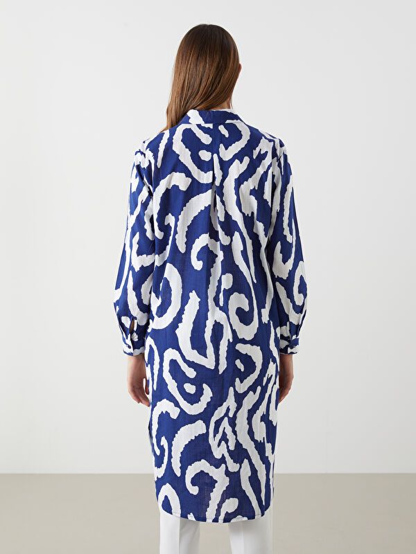 Moudda LC Waikiki - Tunique imprimée tissée cv à manches longues pour Femmes - Tunisie 4