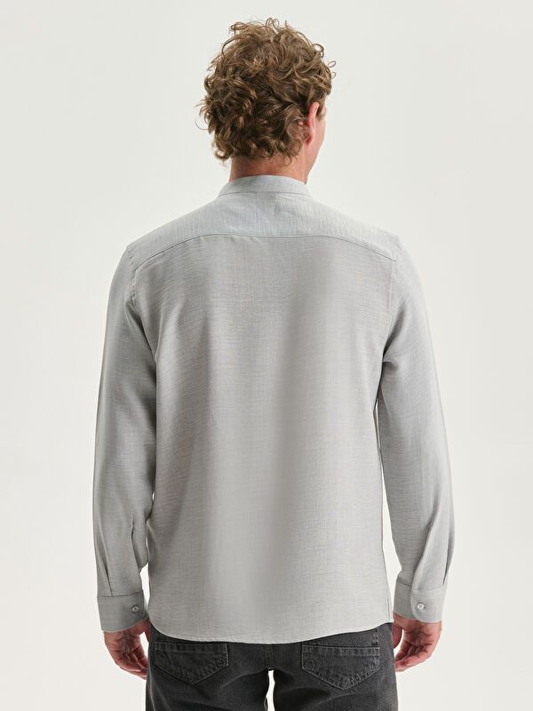 Moudda LC Waikiki - Chemise tissée à manches longues pour Hommes - Tunisie 4