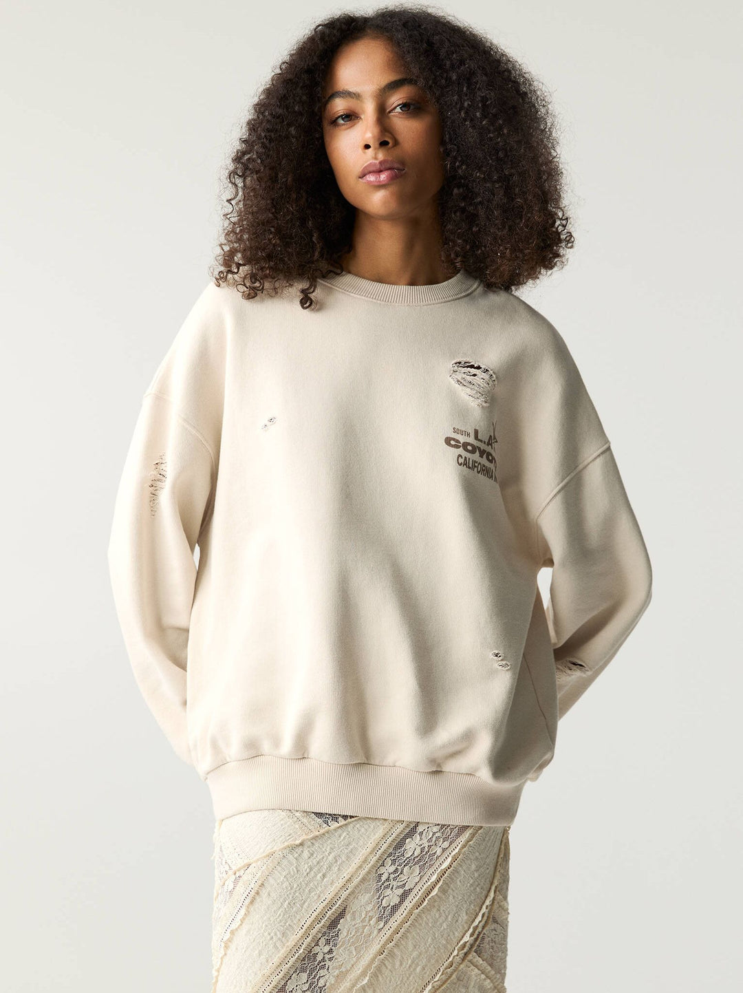 Moudda PULL & BEAR - Sweat - Photo Motel, Col Rond & Déchiré - Tunisie 2