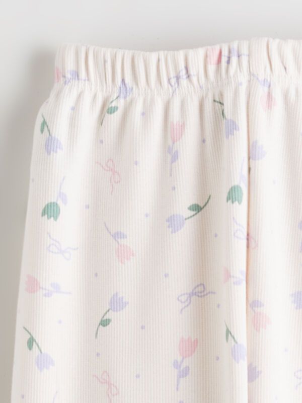 Moudda LC Waikiki - Sous-vêtement jersey pyjama manches longues milieu pour Filles - Tunisie 6