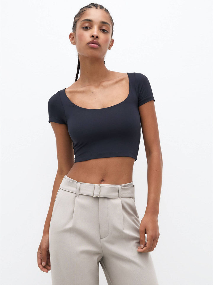 Moudda PULL & BEAR - Top Crop - Polyamide - Tunisie 2