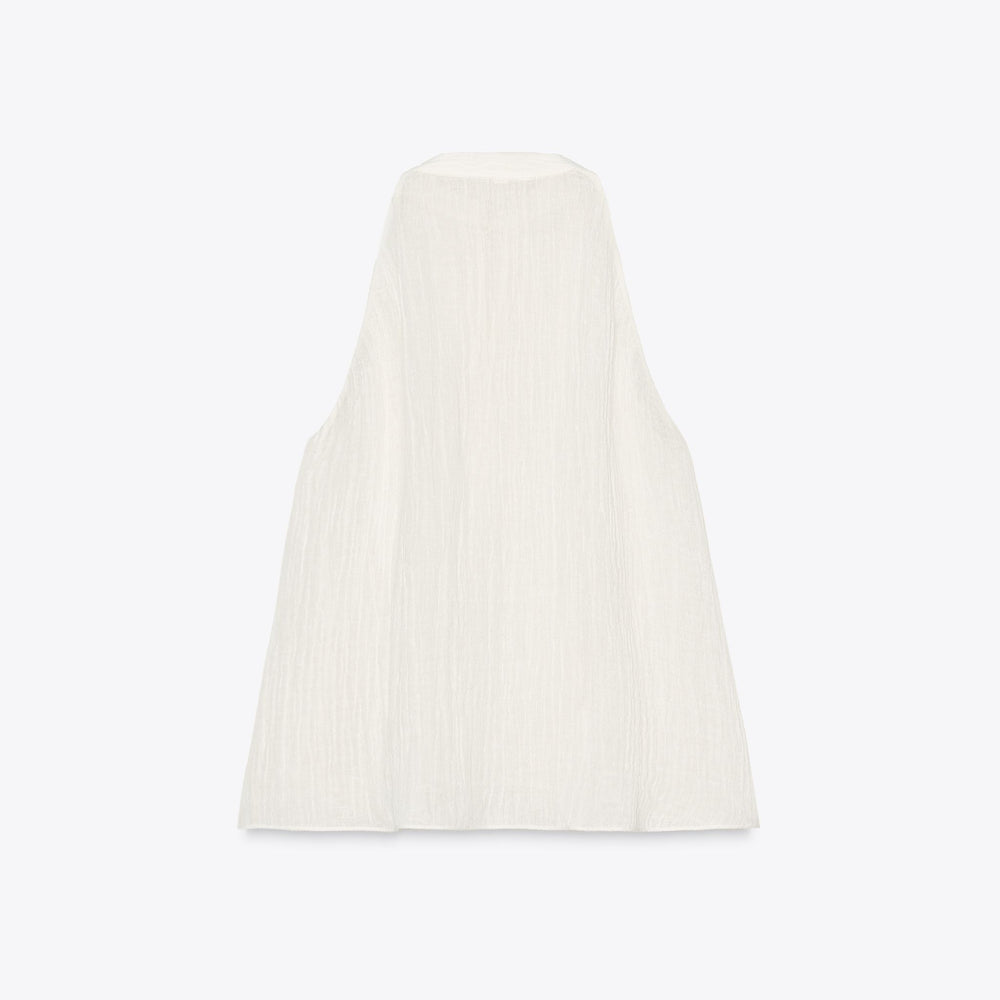 Moudda ZARA - Top Lin - Bambula Halter & Volume - Tunisie 2