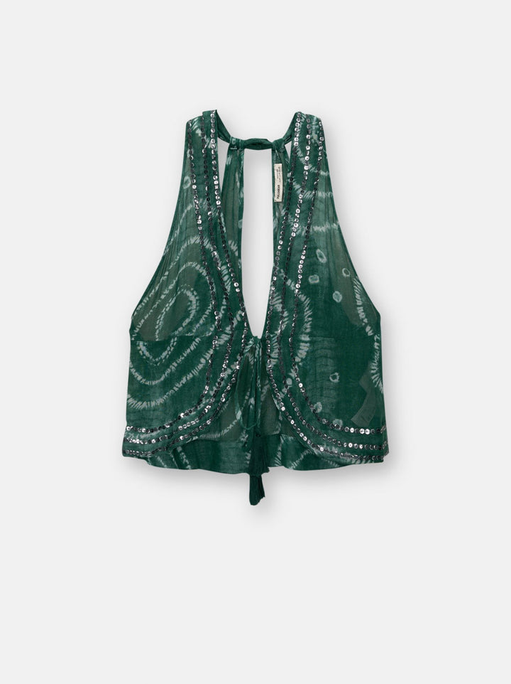 Moudda PULL & BEAR - Body Gilet Imprimé Paillettes - Tunisie 2