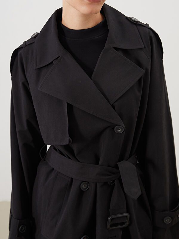 Moudda LC Waikiki - Trench Femme Noir - Tunisie 4