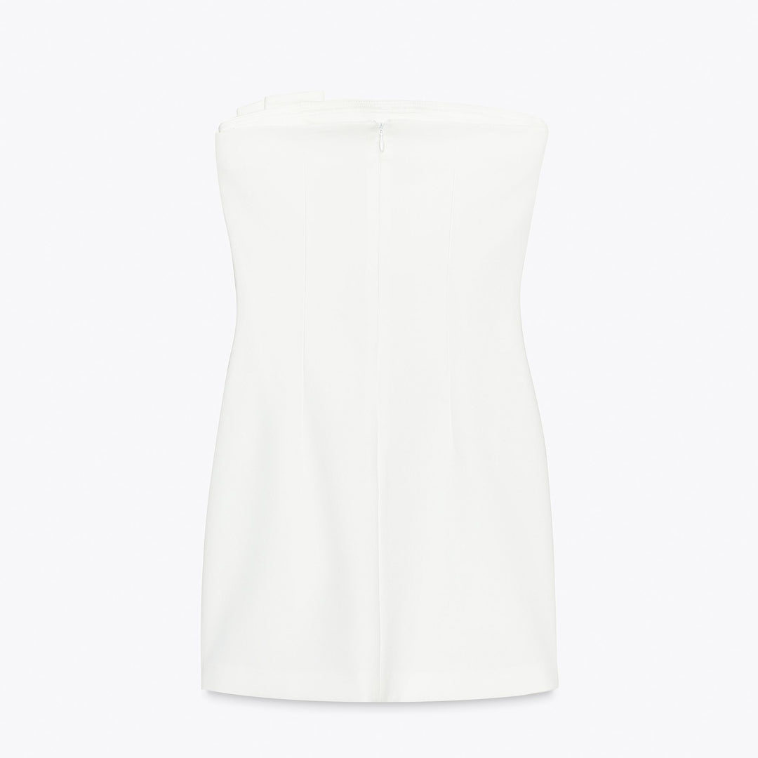 Moudda ZARA - Robe Mini Crêpe - Applique Nœud - Tunisie 2