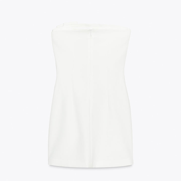 Moudda ZARA - Robe Mini Crêpe - Applique Nœud - Tunisie 2