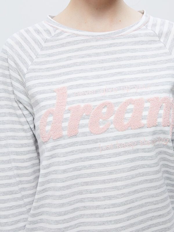 Moudda LC Waikiki - Pyjama en jersey à manches longues pour Femmes - Tunisie 3