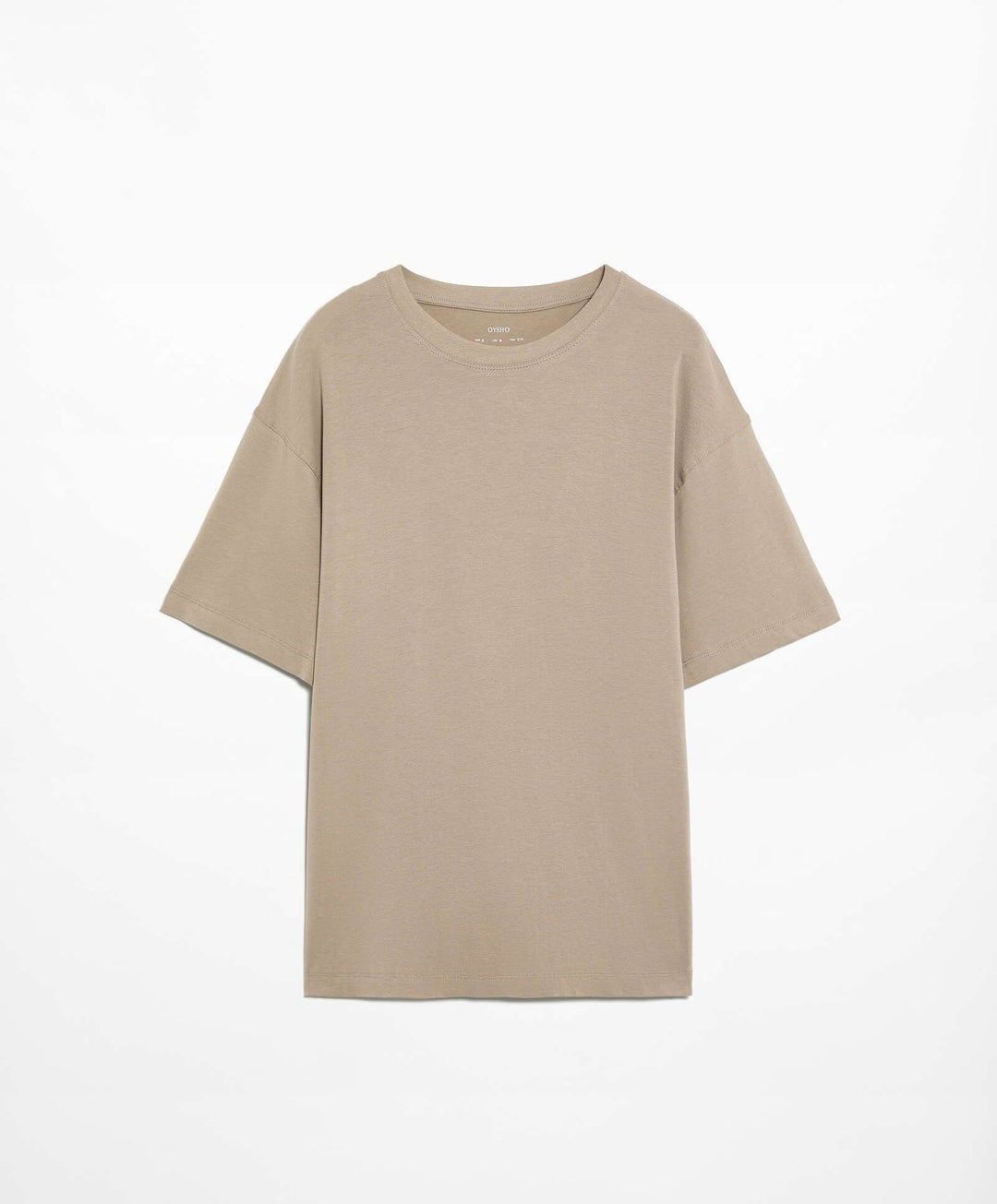 Moudda Oysho - T-Shirt Long Coton Élasthanne - Tunisie 5