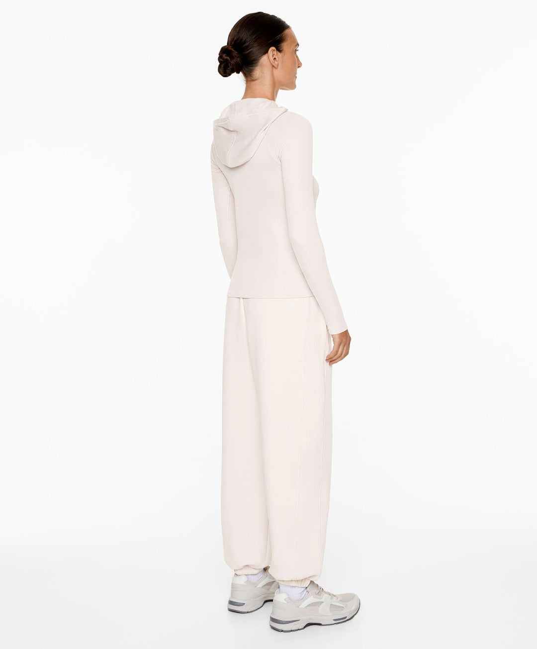 Moudda Oysho - Sweat à Capuche Maille Côtelée Manches Longues - Tunisie 5