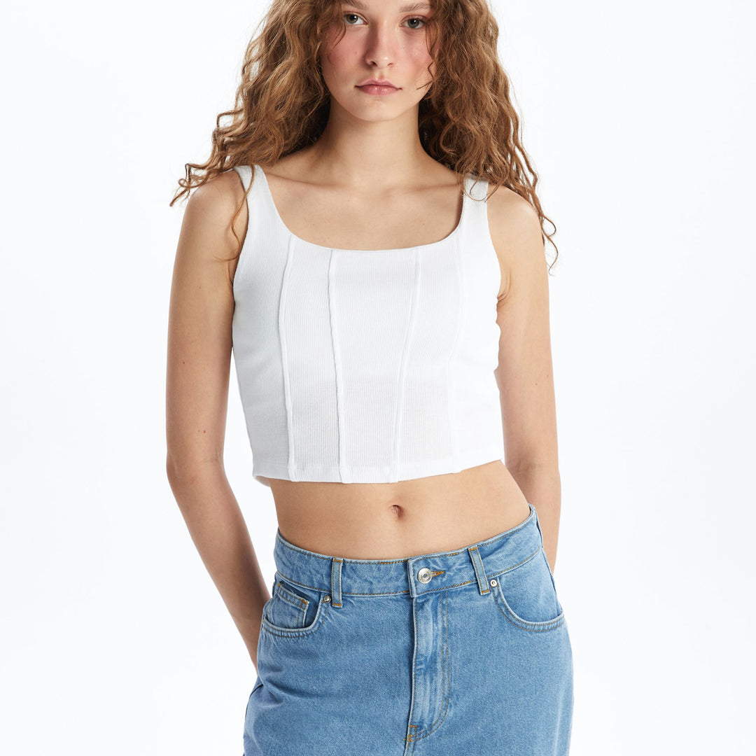 Moudda LC Waikiki - Body -T-Shirt- Manches Courtes Tric - Tunisie 1