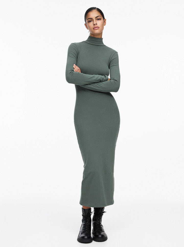 Moudda PULL & BEAR - Robe Midi - Col Tunique & Manches Longues - Tunisie 2