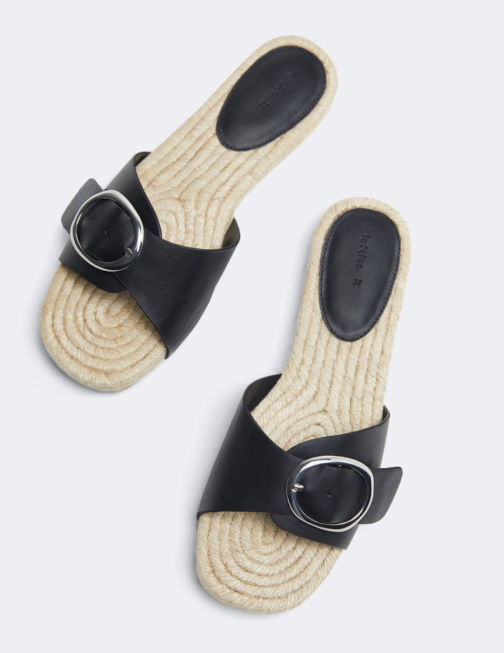 Moudda Lefties - Sandale Plate Naturelle - Boucle - Tunisie 4