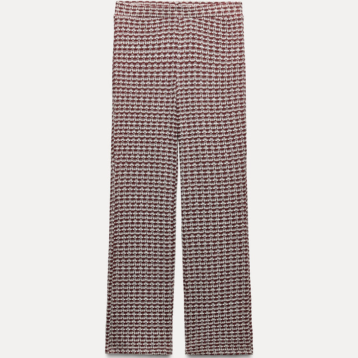 Moudda ZARA - Pantalon 7/8 Jacquard Structuré - Tunisie 1