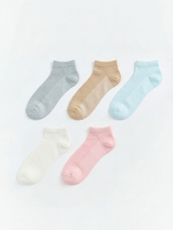 Moudda LC Waikiki - Chaussettes liner trainer (sport) pour Femme couleur Gris clair - Tunisie 1