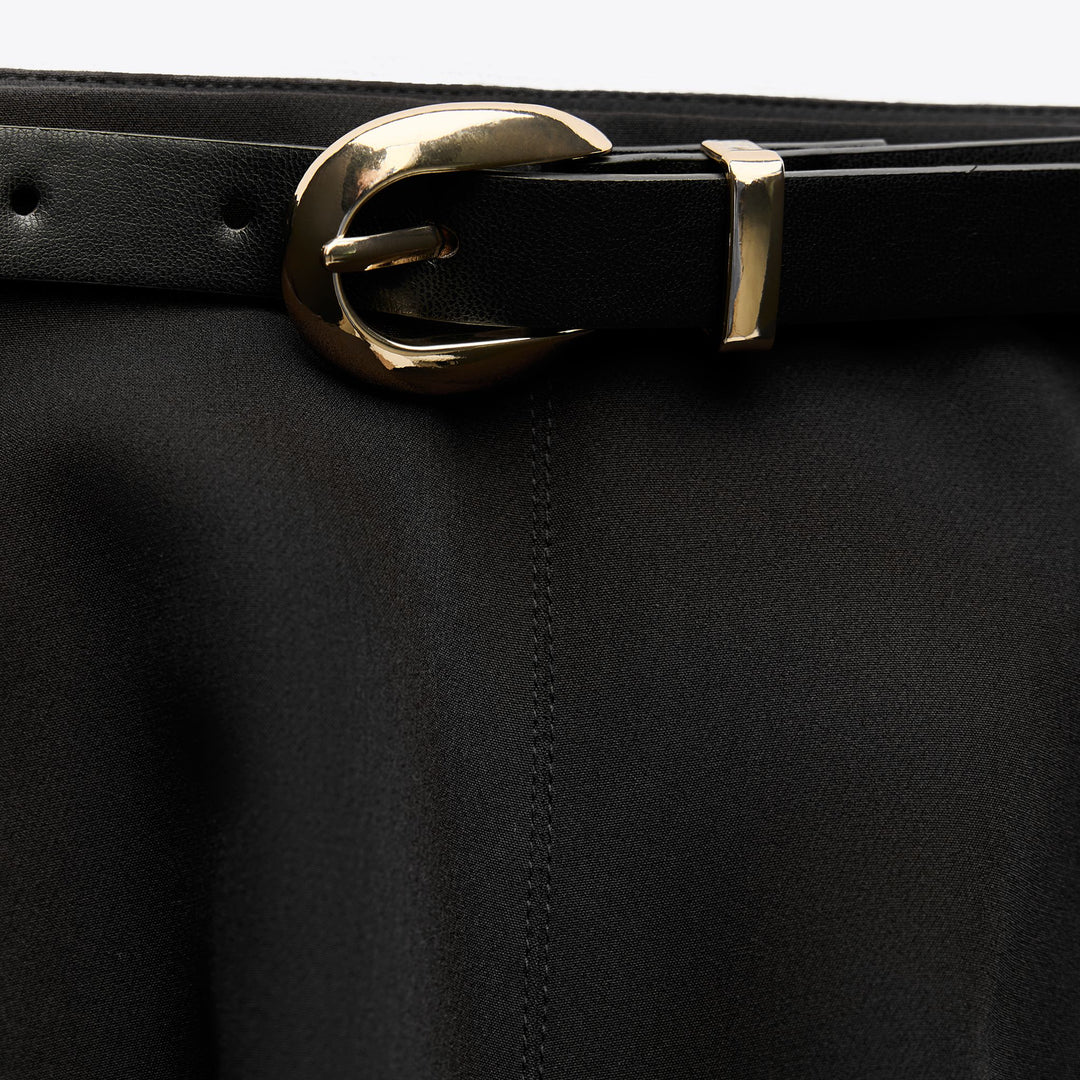 Moudda ZARA - Jupe Mini Crêpe - Ceinture - Tunisie 3
