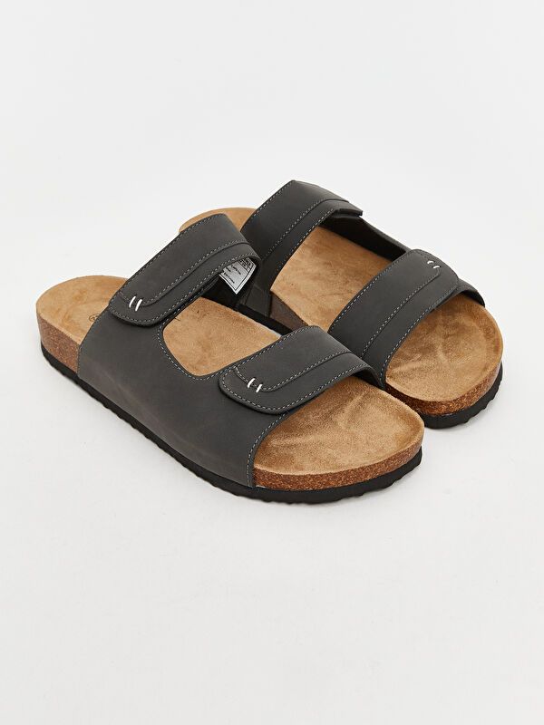 Moudda LC Waikiki - Pantoufles Homme Noir - Tunisie 1