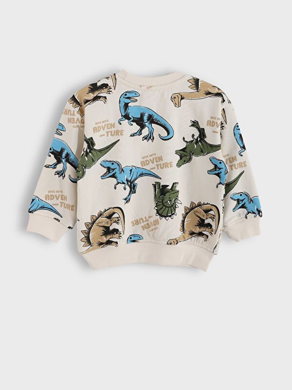 Moudda LC Waikiki - Ensemble en jersey manches courtes Garçon Beige clair - Tunisie 4