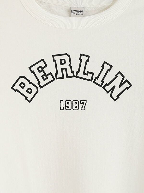 Moudda LC Waikiki - Sweatshirt en jersey Garçon Ecru - Tunisie 4