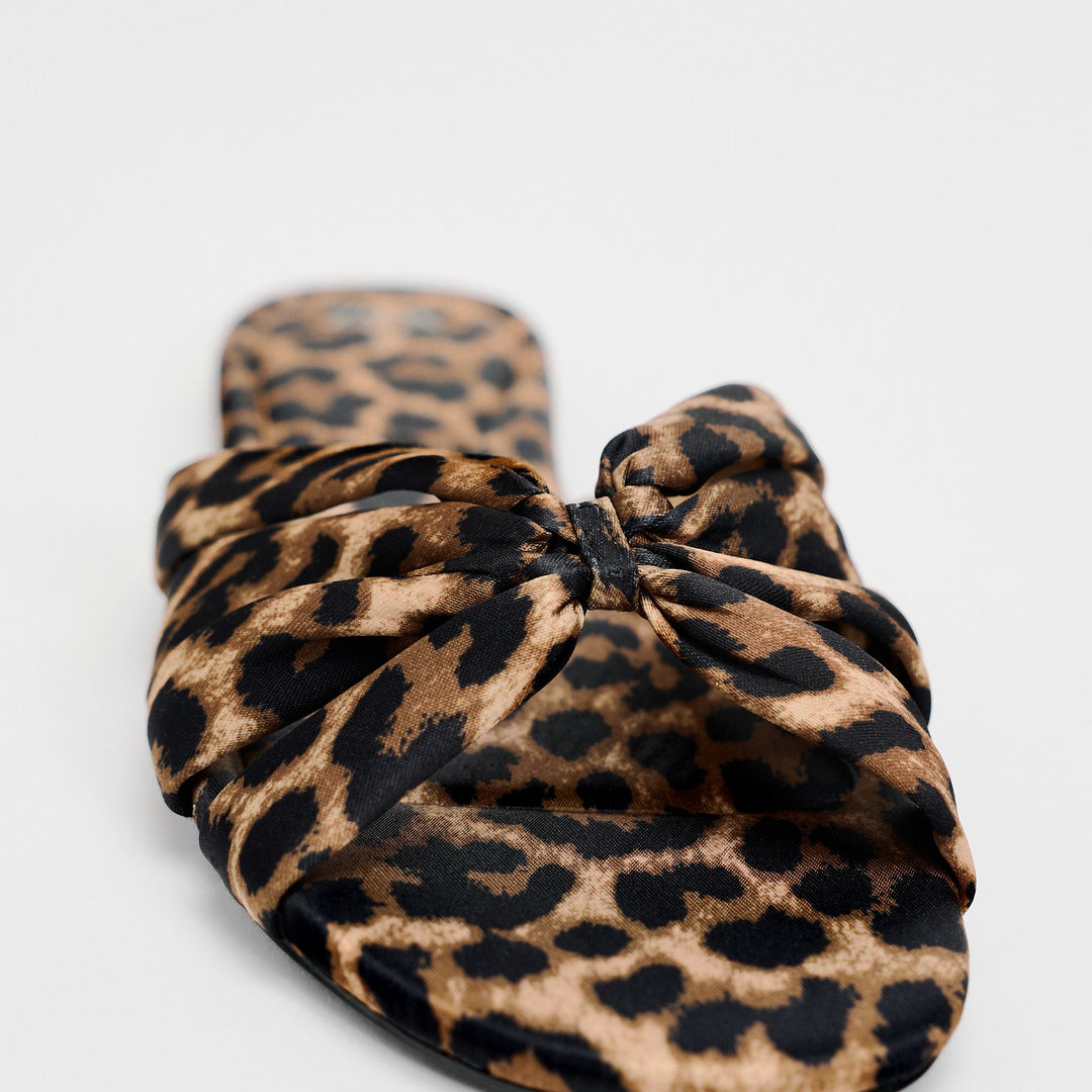 Moudda ZARA - Ballerines nœud imprimé animalier - Tunisie 3