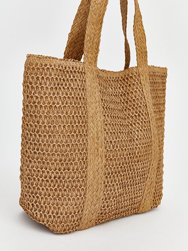 Moudda LC Waikiki - Sac en tissu pour Femme couleur Marron clair - Tunisie 2