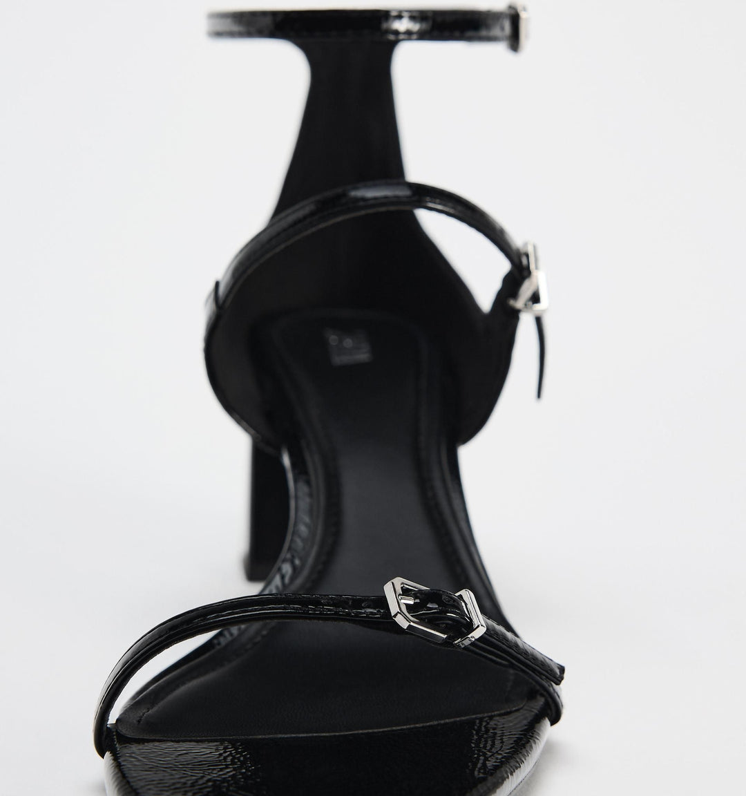 Moudda ZARA - Sandale talon large Mary Jane vernis - Tunisie 3