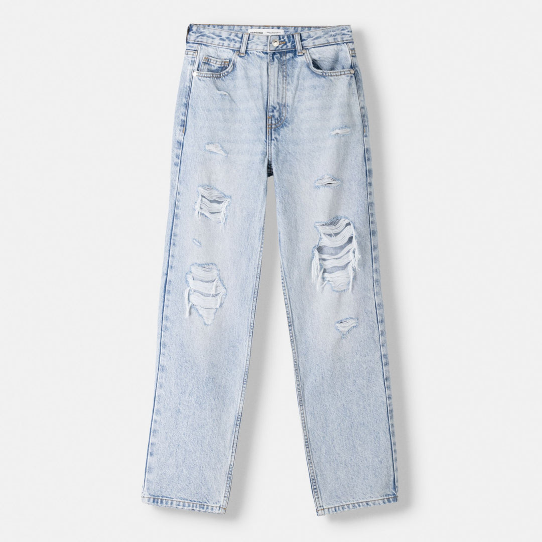 Moudda BERSHKA - Jean droit court - Tunisie 1