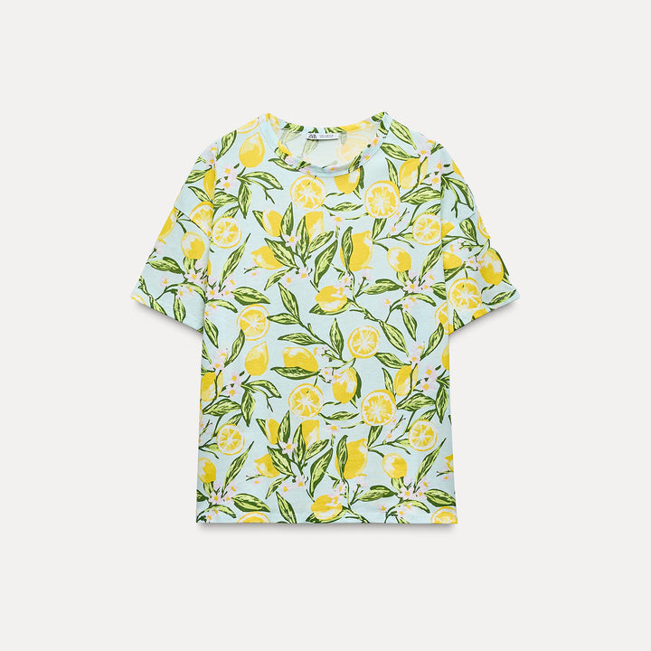 Moudda ZARA - T-shirt Imprimé All-over - Tunisie 2