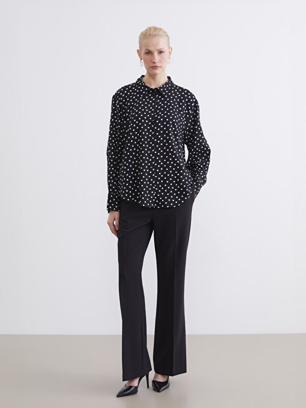 Moudda LC Waikiki - Chemise imprimée manches longues en tissu pour Femme - Tunisie 2