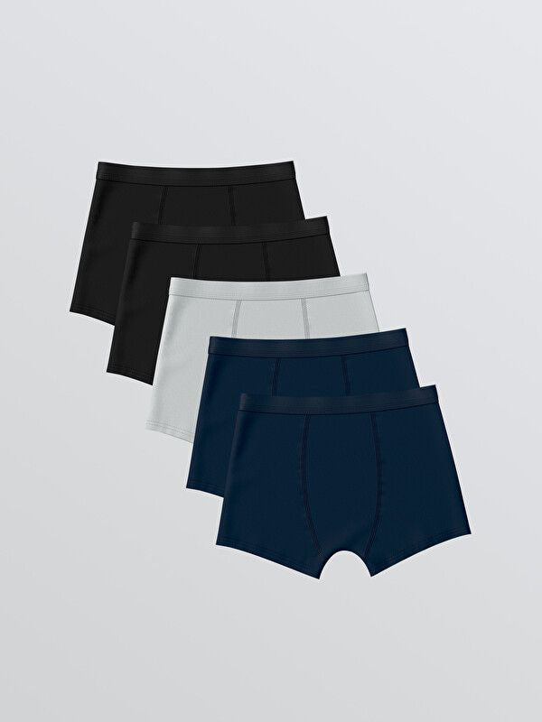 Moudda LC Waikiki - Boxer en jersey pour Garçon couleur Noir - Tunisie 1