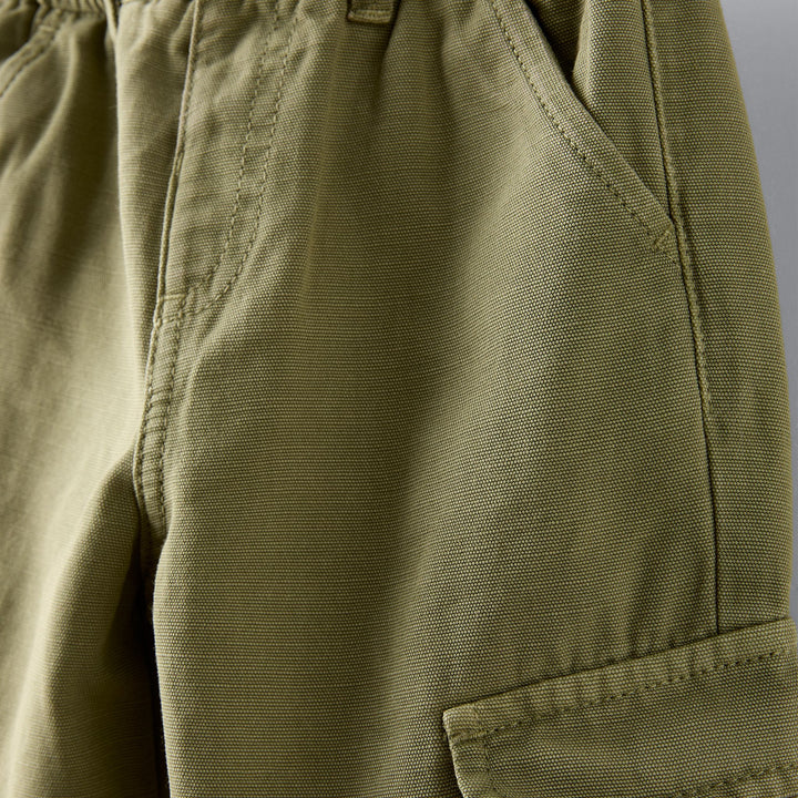 Moudda ZARA - Pantalon cargo enfant, coupe balloon, ceinture élastique - Tunisie 3