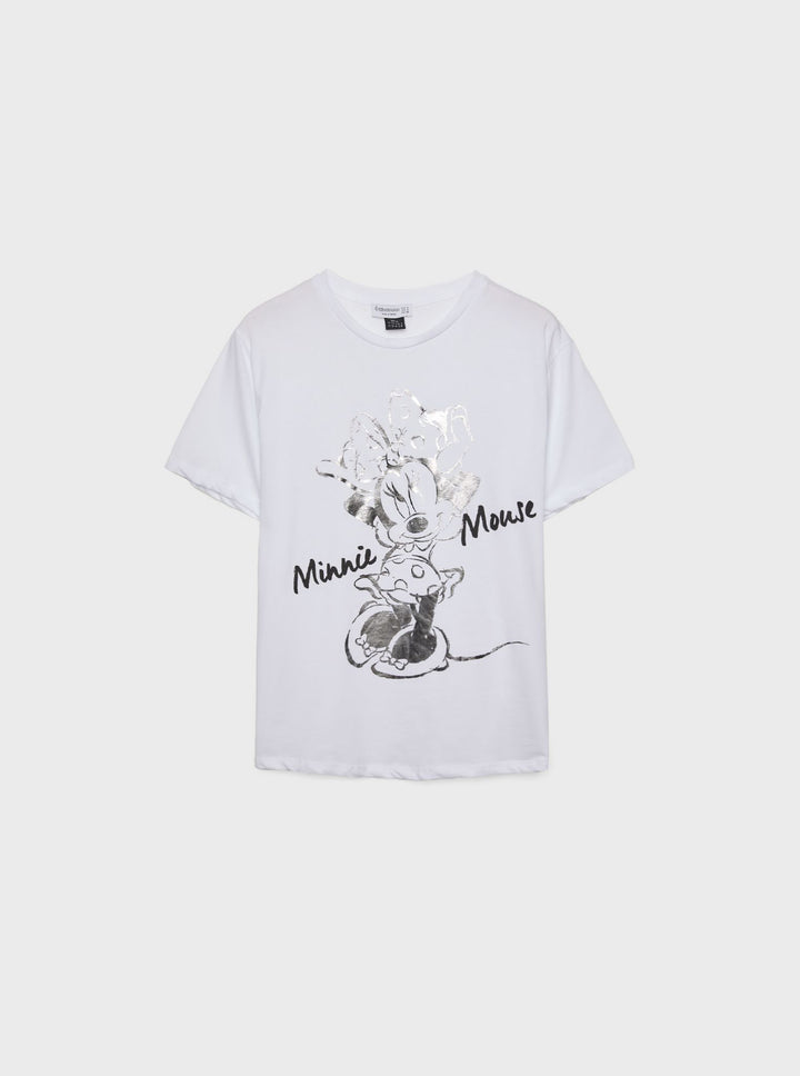 Moudda STRADIVARIUS - T-Shirt Minnie Foil+Calor - Tunisie 1