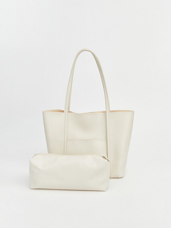 Moudda LC Waikiki - Grand sac pour Femme couleur Beige - Tunisie 1