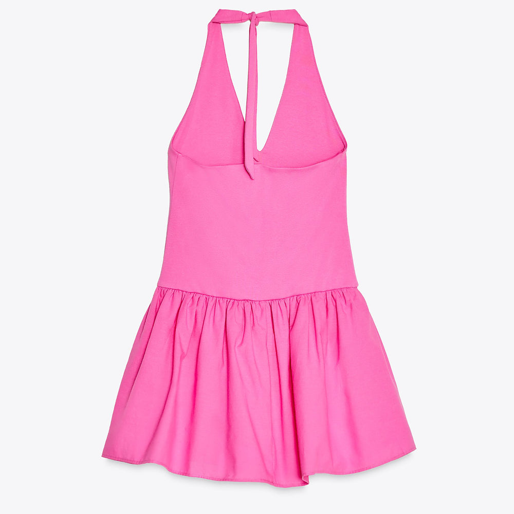 Moudda ZARA - Robe Halter - Volants - Tunisie 2
