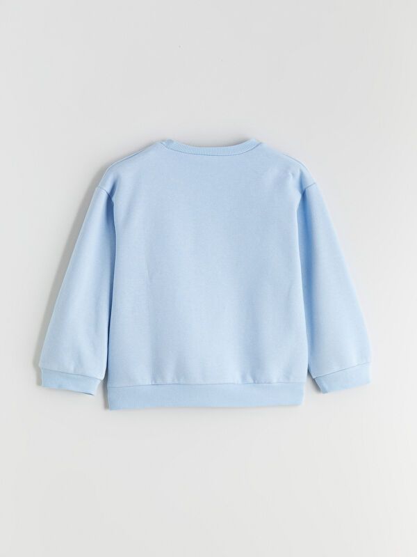 Moudda LC Waikiki - Sweatshirt en jersey - Sous licence couleur Bleu clair pour filles - Tunisie 4