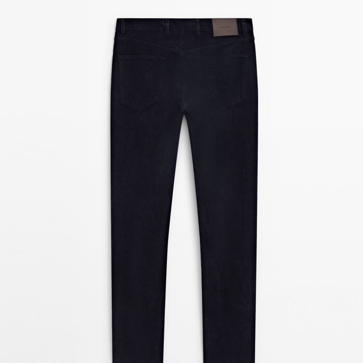 Moudda Massimo Dutti - Pantalon jean velours côtelé fuselé - Tunisie 5