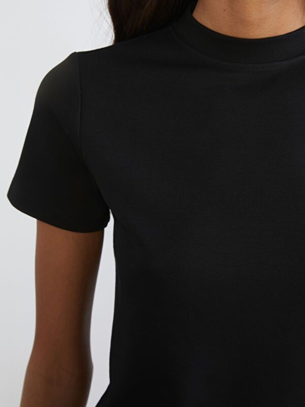 Moudda LC Waikiki - Body basique manches courtes en jersey pour Femme - Tunisie 3