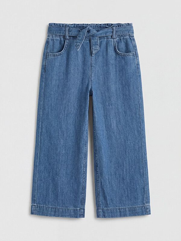 Moudda LC Waikiki - Pantalon en jean pour Fille couleur Rodeo Bleu indigo moyen - Tunisie 1