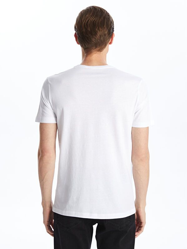 Moudda LC Waikiki - T-shirt basique col rond manches courtes en jersey - Tunisie 4