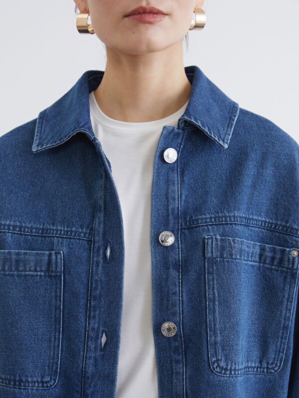 Moudda LC Waikiki - Veste en jean pour Femme - Tunisie 3