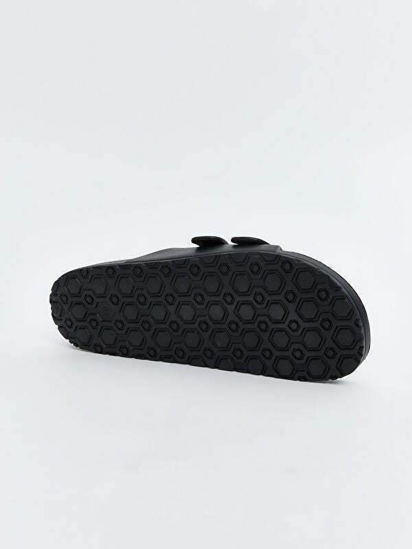 Moudda LC Waikiki - Pantoufles légères couleur Noir pour hommes - Tunisie 4