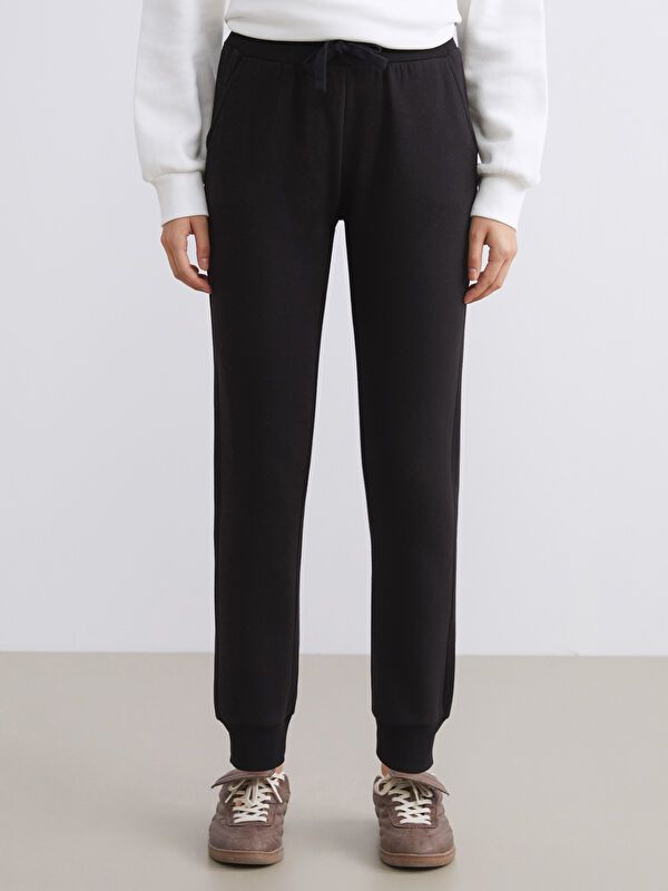 Moudda LC Waikiki - Pantalon en jersey Femme Noir - Tunisie 2