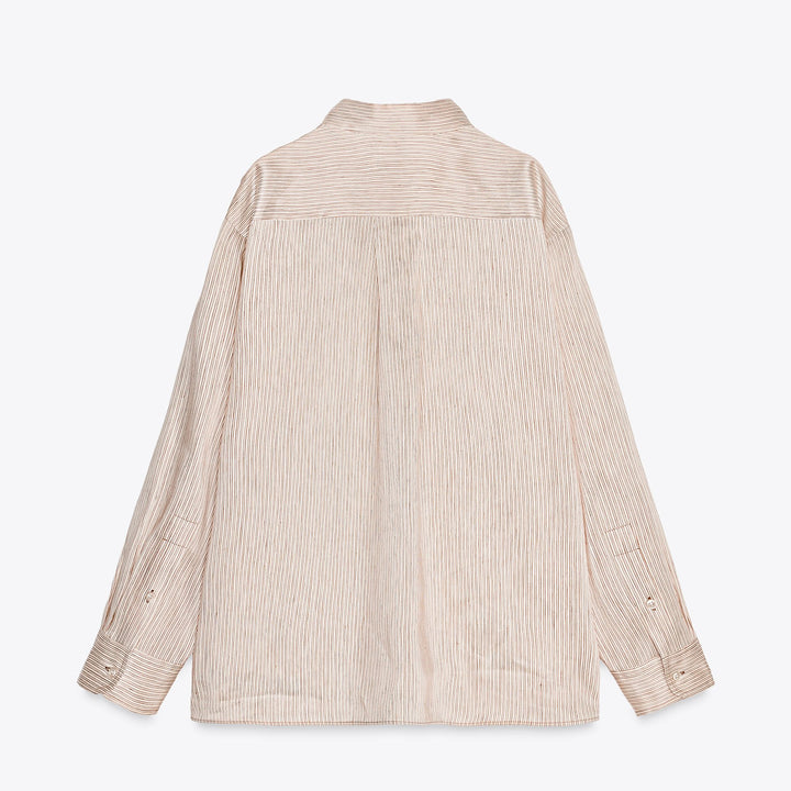 Moudda ZARA - Chemise - Rayure, Lin/Soie & Oversize - Tunisie 2