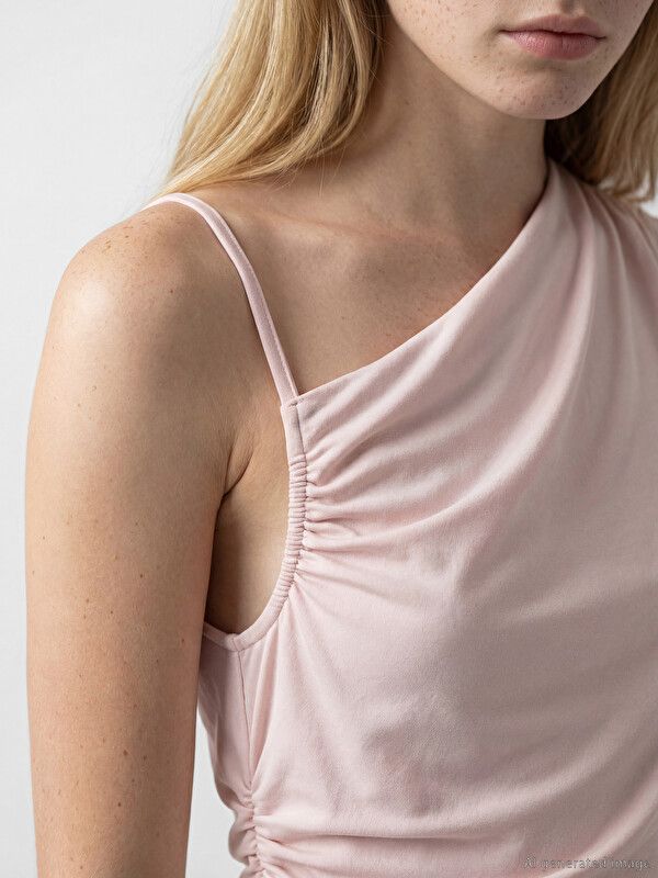 Moudda LC Waikiki - Sans manches en jersey pour Femme couleur Rose clair - Tunisie 3