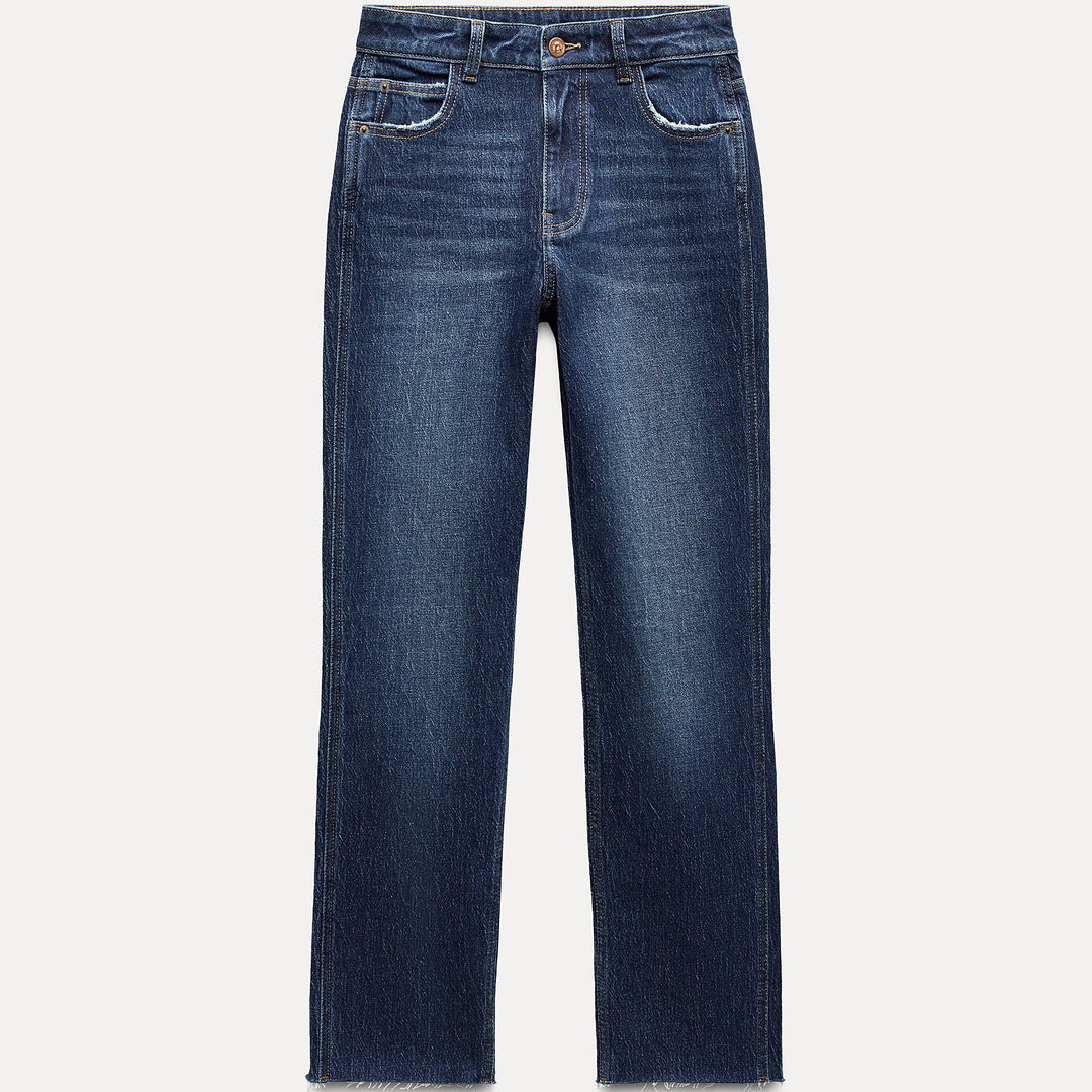 Moudda ZARA - Jean Slim Taille Haute Longueur Cheville - Tunisie 2