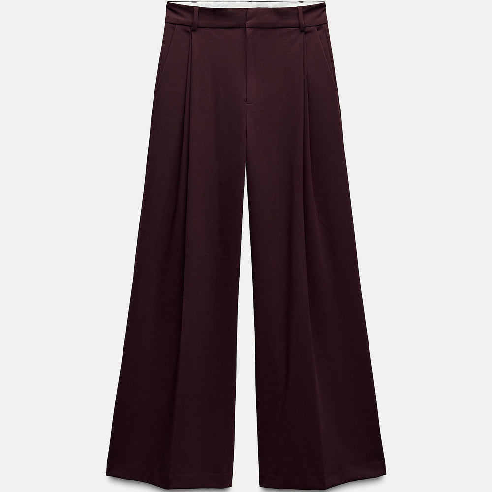 Moudda ZARA - Pantalon fluide double pli superposé coordonné - Tunisie 2
