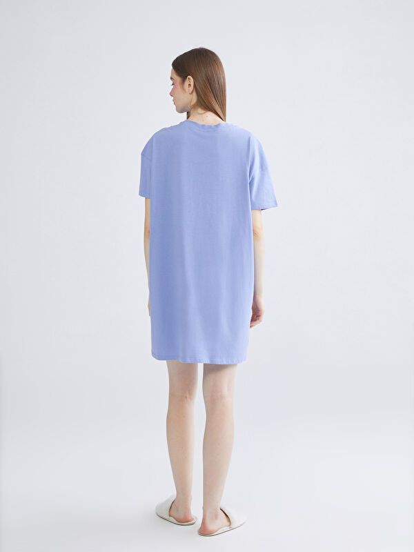 Moudda LC Waikiki - Chemise de nuit Femme Lilas foncé - Tunisie 4