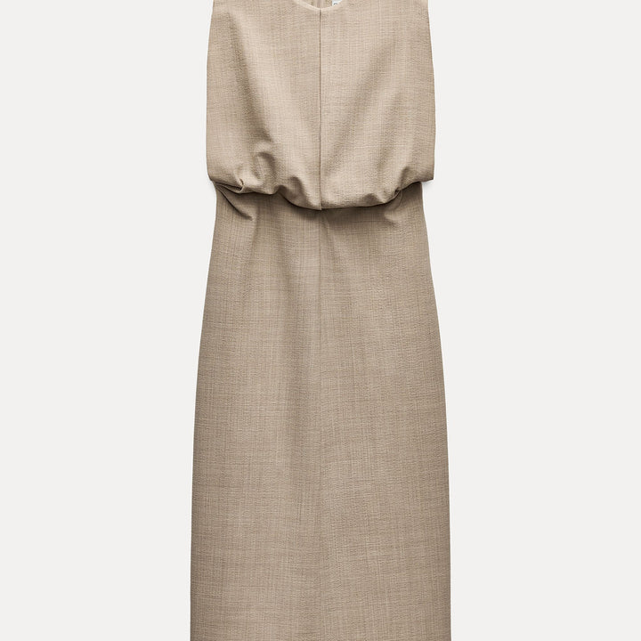 Moudda ZARA - Robe Midi Plissée Sans Manches - Tunisie 1